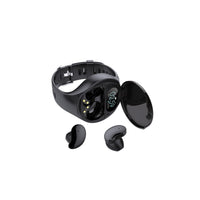 HKM-667987 Detachable Heart Rate Monitor Smart Pedometer with TWS Earbuds and Bracelet Combo