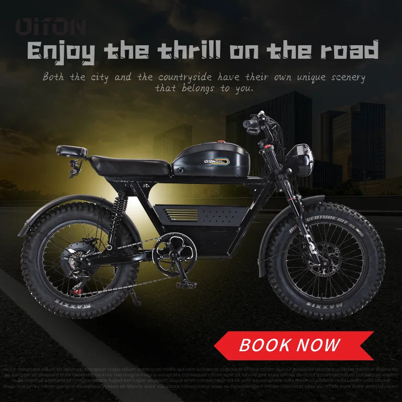 HKM-667987 Electric Motorcycle 52V 1500W with 7-Speed Transmission and Long-Range Battery