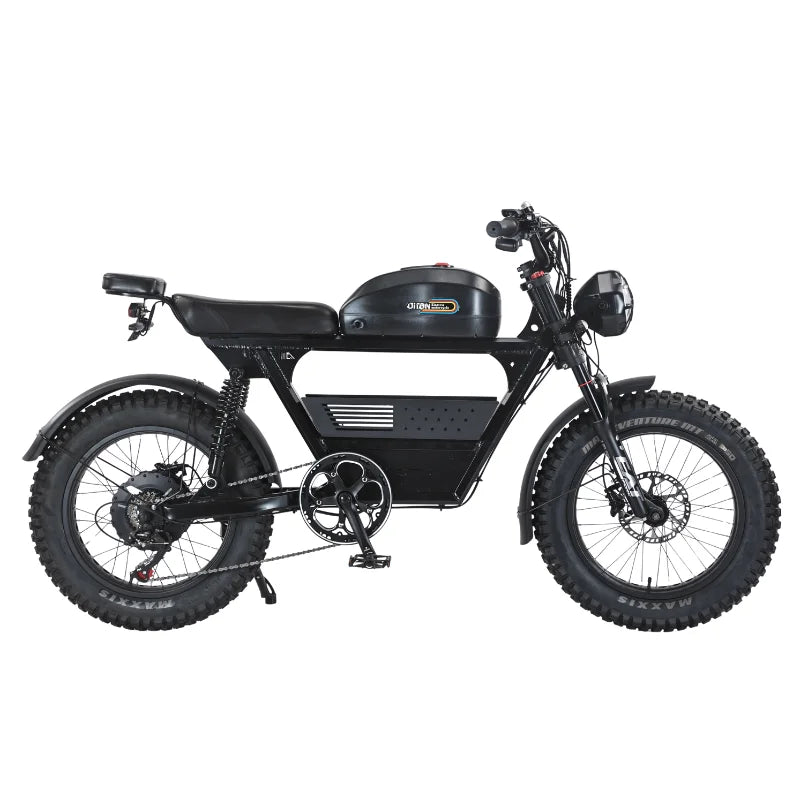 HKM-667987 Electric Motorcycle 52V 1500W with 7-Speed Transmission and Long-Range Battery