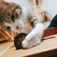 HKM-6680125 Interactive Cat Toy with Hamster Machine Design - Durable Corrugated Paper, 30x15.5x13.5cm