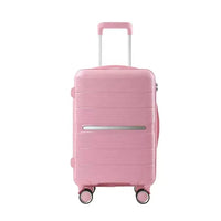 HKM-668051 Lightweight Durable PP Material Cabin Size Travel Suitcase