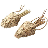 HKM-668115 Natural Grass Molar Toy for Small Pets – Rabbit, Guinea Pig, and Chinchilla Teether