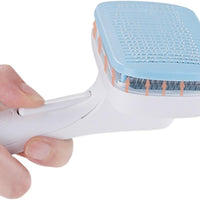 HKM-6681405 Automatic Pet Hair Removal Comb for Dogs and Cats - One-Click Universal Design, Compact Size 10.7*19.5cm