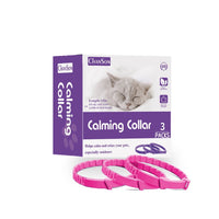 HKM-6681917 Pet Pheromone Relief Comfort Collar - 3 Pack, Various Colors for Dogs and Cats