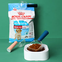 HKM-6683709 Transparent Dog and Cat Food Measuring Spoon Bag Clip - 250ML Capacity in Multiple Colors