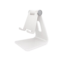 HKM-668371 Adjustable Folding Mobile Phone Holder for Desktop Use – Black, White, Pink, Blue