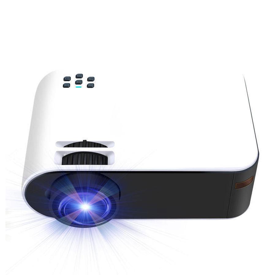 HKM-668499 HD 1080p Wireless Projector with USB, HDMI, and VGA Inputs for Mobile Devices