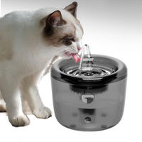 HKM-6685757 Automatic Pet Water Fountain with Large Capacity and Induction Water Outlet for Dogs and Cats - Gray/Green