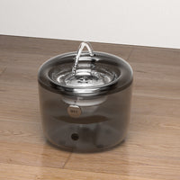 HKM-6685757 Automatic Pet Water Fountain with Large Capacity and Induction Water Outlet for Dogs and Cats - Gray/Green