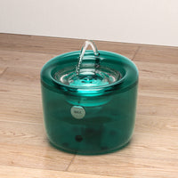 HKM-6685757 Automatic Pet Water Fountain with Large Capacity and Induction Water Outlet for Dogs and Cats - Gray/Green