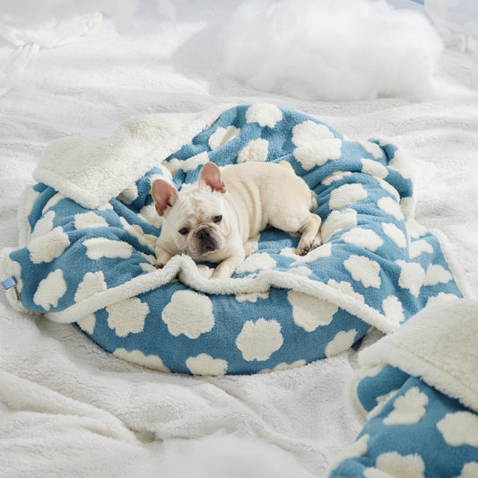 HKM-6686525 Pet Waterproof Blanket, Thickened Cloth in Multiple Patterns and Sizes for Dogs