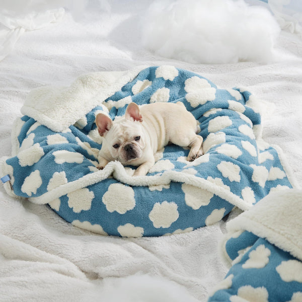 HKM-6686525 Pet Waterproof Blanket, Thickened Cloth in Multiple Patterns and Sizes for Dogs