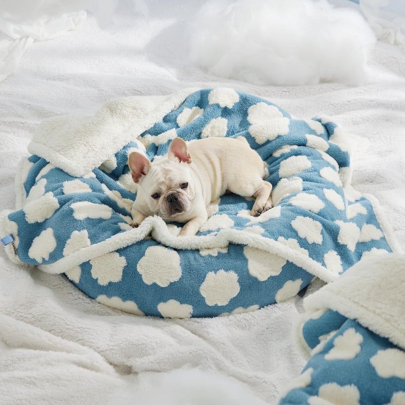 HKM-6686525 Pet Waterproof Blanket, Thickened Cloth in Multiple Patterns and Sizes for Dogs