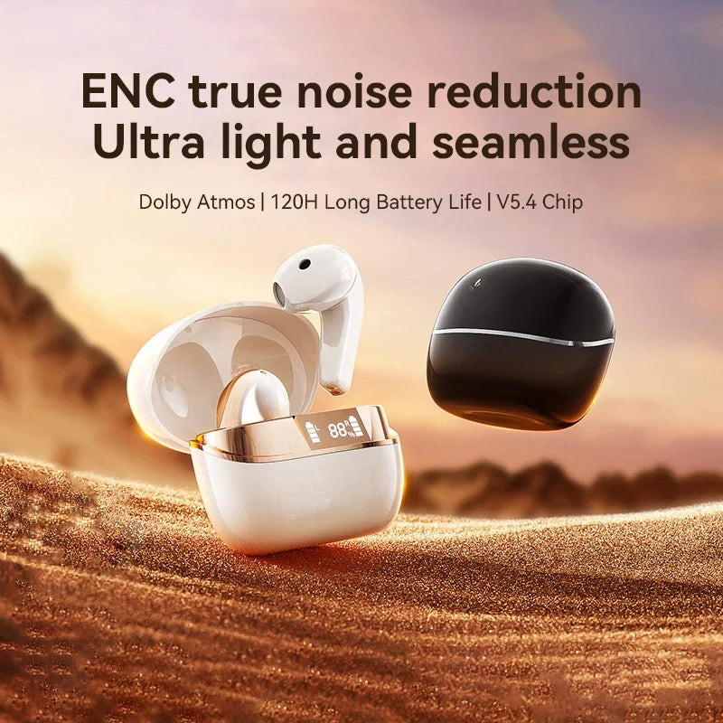 HKM-668819 Wireless Noise Cancelling Earbuds Q13 – Waterproof TWS Headphones with Hi-Fi Sound and Over Mic for Gaming and Phone Use