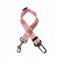 HKM-6689469 Reflective Elastic Dog Seat Belt for Pet Safety in Multiple Colors