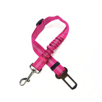HKM-6689469 Reflective Elastic Dog Seat Belt for Pet Safety in Multiple Colors