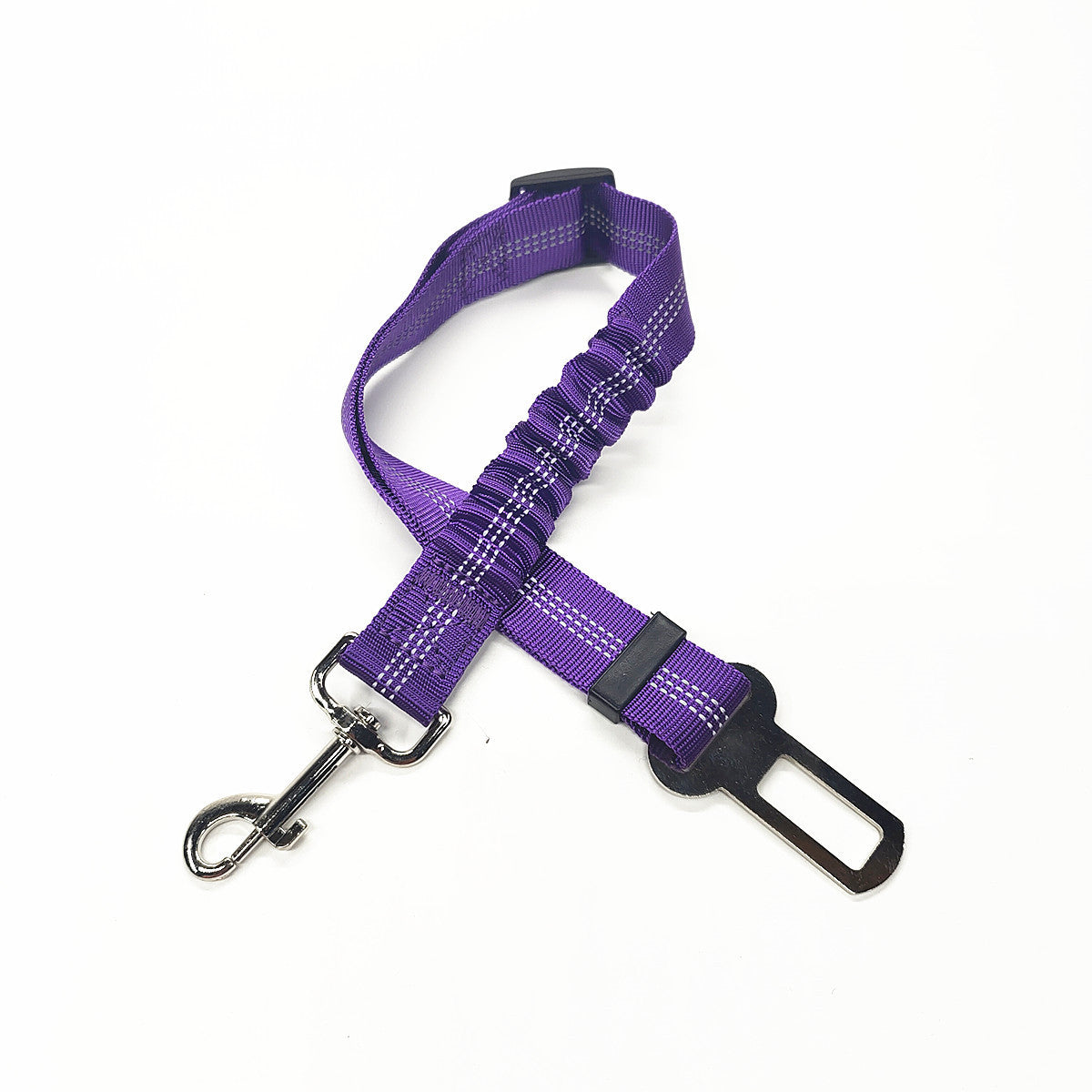 HKM-6689469 Reflective Elastic Dog Seat Belt for Pet Safety in Multiple Colors