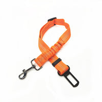 HKM-6689469 Reflective Elastic Dog Seat Belt for Pet Safety in Multiple Colors