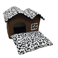 HKM-6689725 Double Top Waterproof Pet House with Soft Cushioned Pad - 55*40*42 cm Size