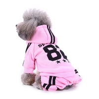 HKM-6689853 Casual Polyester Sportswear for Four-Legged Pets - Sizes S to XL