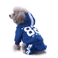 HKM-6689853 Casual Polyester Sportswear for Four-Legged Pets - Sizes S to XL