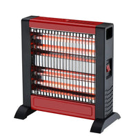 HKM-669011 Electric Quartz Heater with Safety Tip-over Switch, 500/1000 W Output