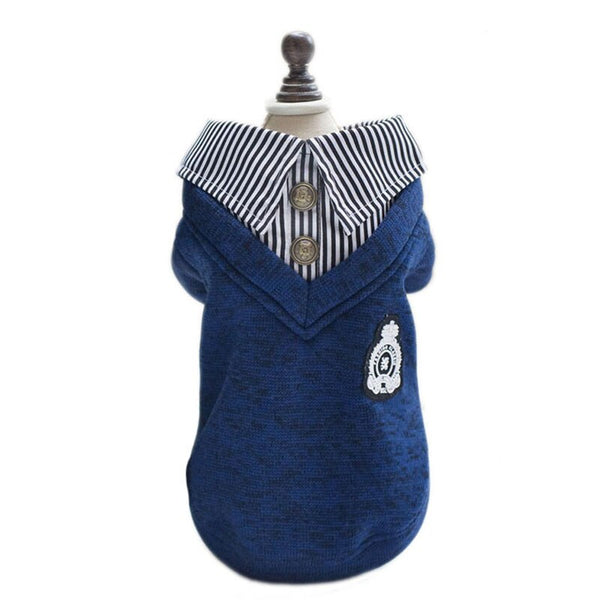 HKM-6690749 Lapel Wool Dog Hoodie for Casual Comfort and Style