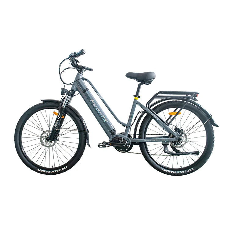 HKM-669139 48V 13Ah Electric Bike 7-Speed Mountain E-Bike with Hydraulic Disc Brakes and 27.5-Inch Aluminum Alloy Frame