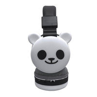 HKM-669139 Cartoon-Inspired On-Ear Wireless Sports Headphones for Running with Bluetooth 5.0, NFC, and Call Functionality