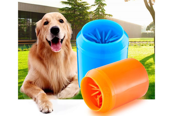 HKM-6693309 Automatic Claw Washing Cup for Dogs and Cats - Silicone Foot Cleaning Gadget