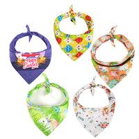 HKM-6693821 Easter Pet Dress-Up Bunny Egg Scarf and Saliva Towel for Cats and Dogs
