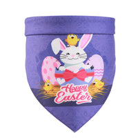 HKM-6693821 Easter Pet Dress-Up Bunny Egg Scarf and Saliva Towel for Cats and Dogs