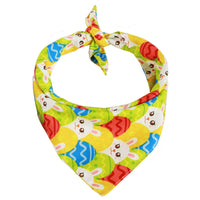 HKM-6693821 Easter Pet Dress-Up Bunny Egg Scarf and Saliva Towel for Cats and Dogs