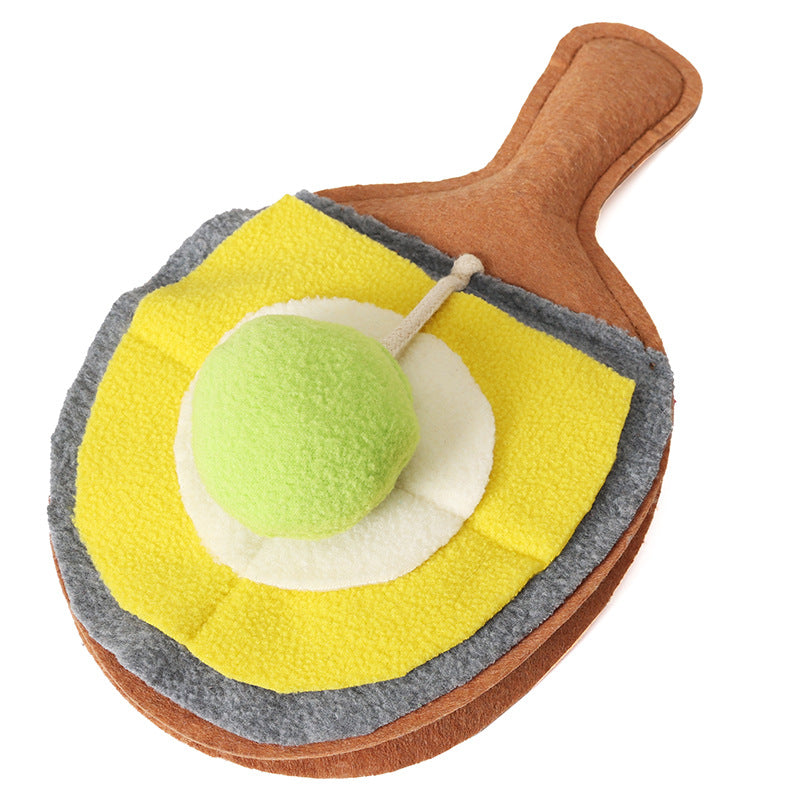 HKM-6696253 Interactive Pet Puzzle Toy for Dogs and Cats – Wool Felt Shaker Cloth, 28 x 17 cm, Brown and Gray