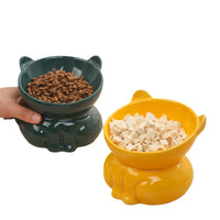 HKM-6697405 Ceramic Pet Bowl for Cats and Dogs - Stylish Water and Food Basin