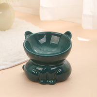 HKM-6697405 Ceramic Pet Bowl for Cats and Dogs - Stylish Water and Food Basin