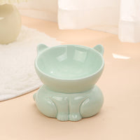 HKM-6697405 Ceramic Pet Bowl for Cats and Dogs - Stylish Water and Food Basin