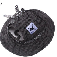 HKM-6699581 Princess Style Breathable Mesh Sun Hat for Pets