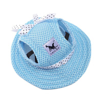 HKM-6699581 Princess Style Breathable Mesh Sun Hat for Pets