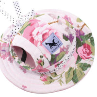 HKM-6699581 Princess Style Breathable Mesh Sun Hat for Pets