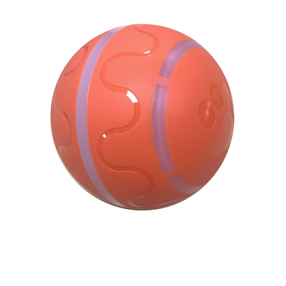 HKM-6699837 Intelligent Self-Rotating Cat Ball Toy with Remote Control and USB Charging