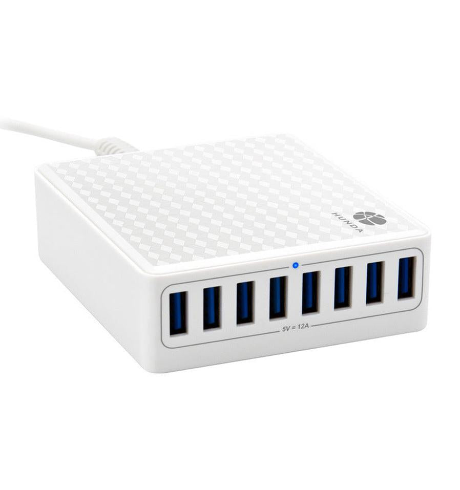 HKM-670035 8-Port USB Universal Power Adapter with Intelligent Charging Technology