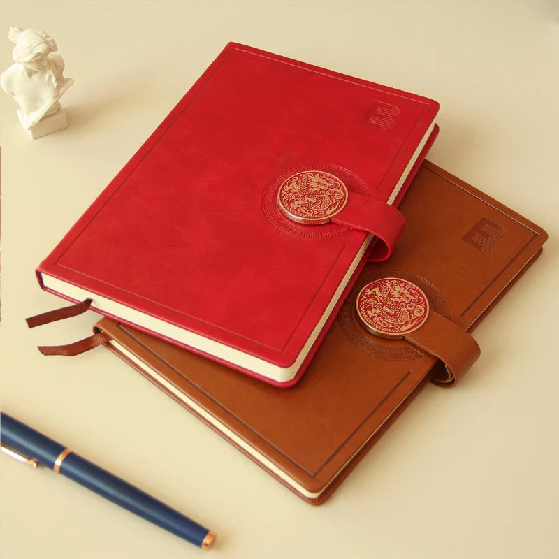 HKM-670099 Customizable A5 Portable Notebook with 200 Pages for School and Business Use