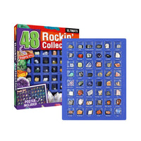 HKM-670099 Eco-Friendly Learning Rock Collection - Collectable Crystal Stones for Educational Use