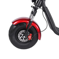 HKM-670163 1500W 60V 20Ah Electric Scooter with Dual Suspension, 45km/h Max Speed, 35-50km Range, 200kg Load Capacity