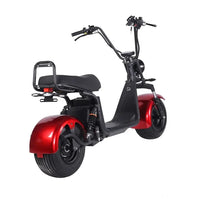 HKM-670163 1500W 60V 20Ah Electric Scooter with Dual Suspension, 45km/h Max Speed, 35-50km Range, 200kg Load Capacity