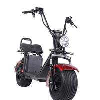 HKM-670163 1500W 60V 20Ah Electric Scooter with Dual Suspension, 45km/h Max Speed, 35-50km Range, 200kg Load Capacity