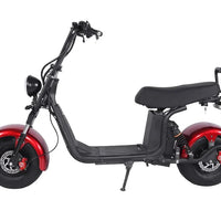 HKM-670163 1500W 60V 20Ah Electric Scooter with Dual Suspension, 45km/h Max Speed, 35-50km Range, 200kg Load Capacity