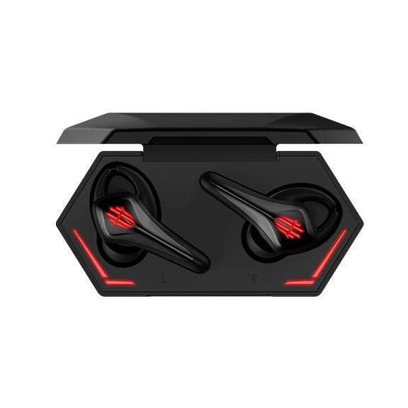 HKM-670291 Red Magic TWS Wireless Gaming Earbuds - Bluetooth 5.0, IPX5 Waterproof, In-Ear Design, 50m Range, Black