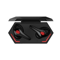 HKM-670291 Red Magic TWS Wireless Gaming Earbuds - Bluetooth 5.0, IPX5 Waterproof, In-Ear Design, 50m Range, Black